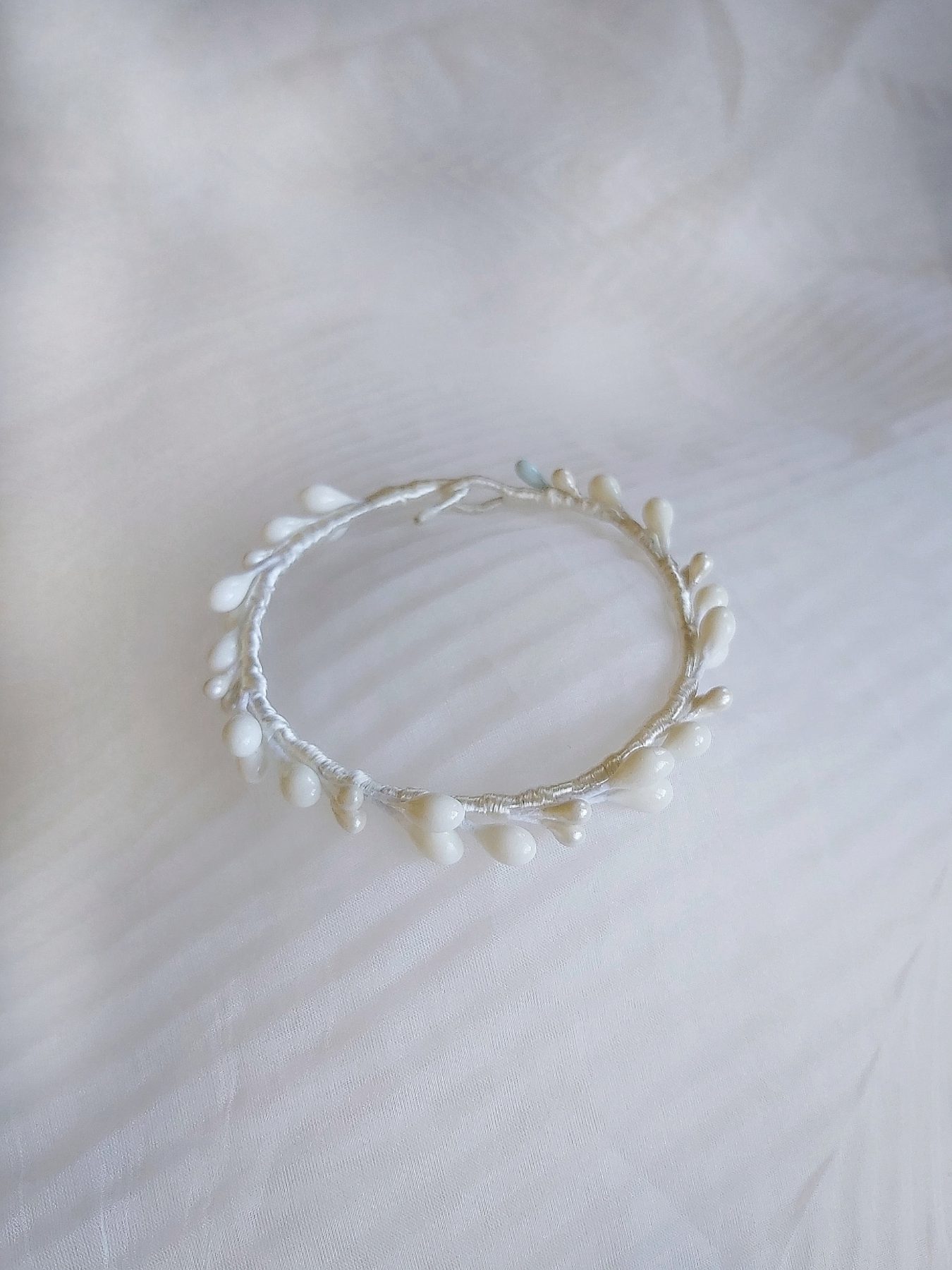 Pulsera Novia de Azahar CORAL | Taller de forja artística en Cuenca El